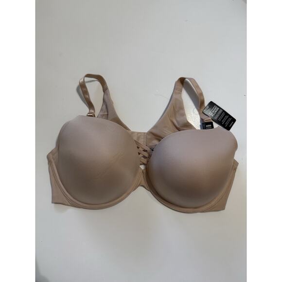 Torrid 360 Back Smoothing Push Up Plunge Bra Nude Beige Size 42DD NWT - Picture 1 of 5